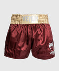 Venum Spodenki Muay Thai Classic Burgundowe/Złote/Białe