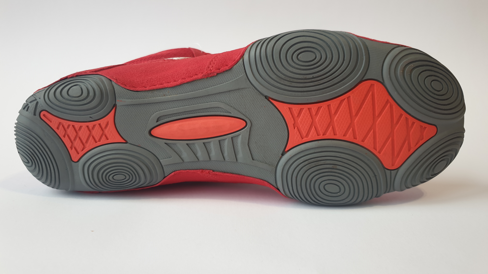 La Sport Buty Zapaśnicze Dla dzieci Czerwone