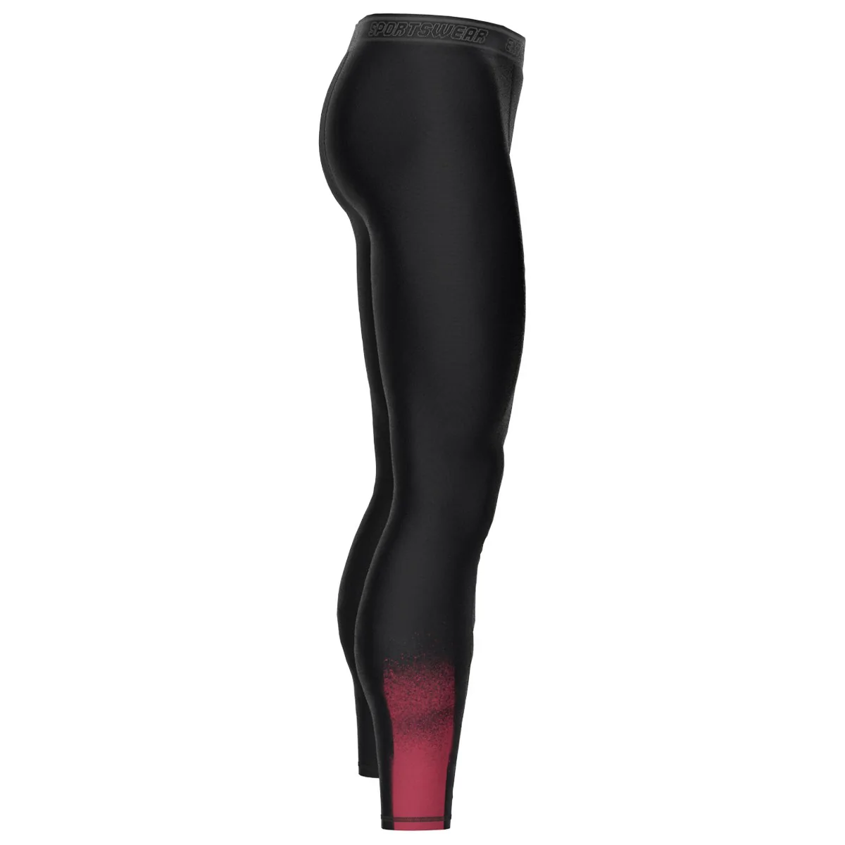 Extreme Hobby Legginsy Męskie BADGE CZARNY