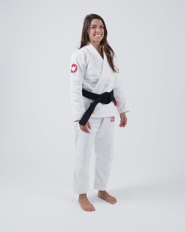KiNGZ Kimono/Gi BJJ Damskie Classic 3.0 Białe