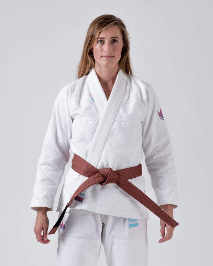 KiNGZ Kimono/Gi BJJ Damskie Empowered Białe