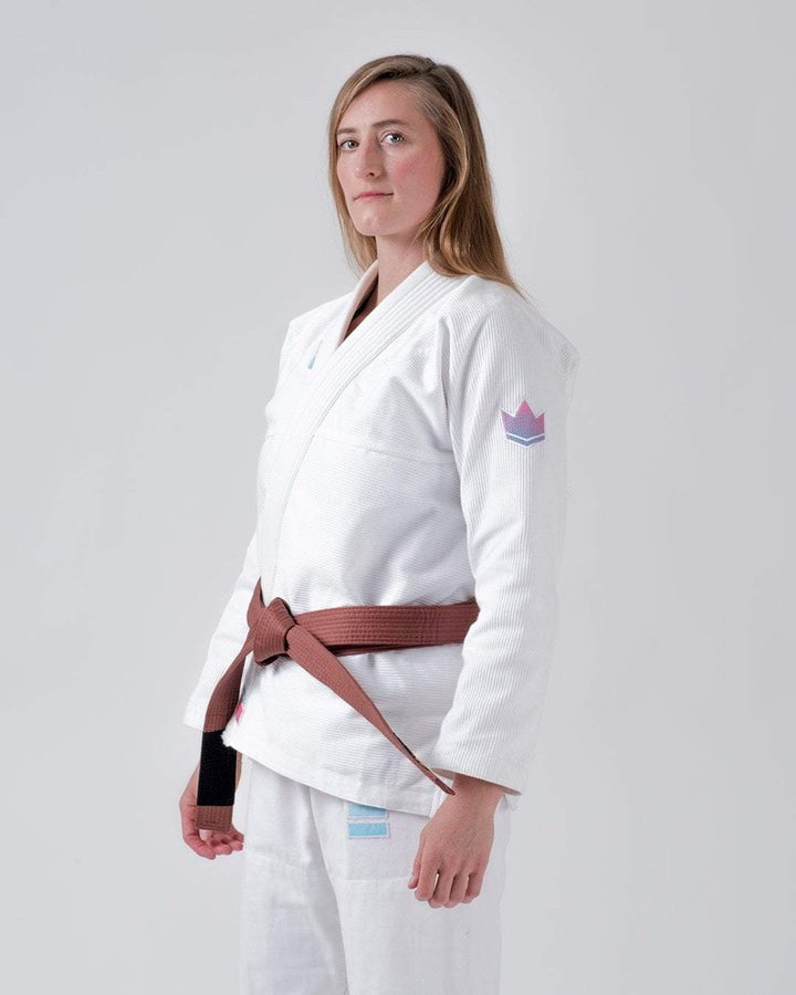 KiNGZ Kimono/Gi BJJ Damskie Empowered Białe