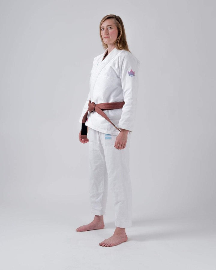 KiNGZ Kimono/Gi BJJ Damskie Empowered Białe