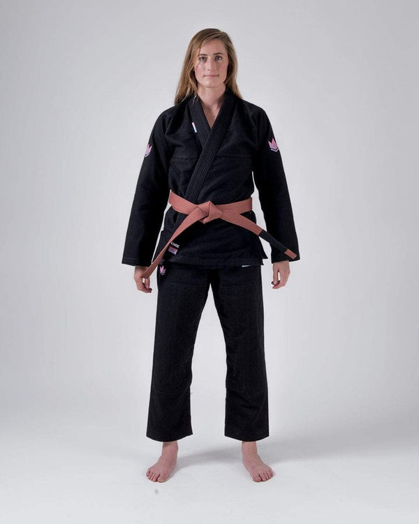 KiNGZ Kimono/Gi BJJ Damskie Empowered Czarne