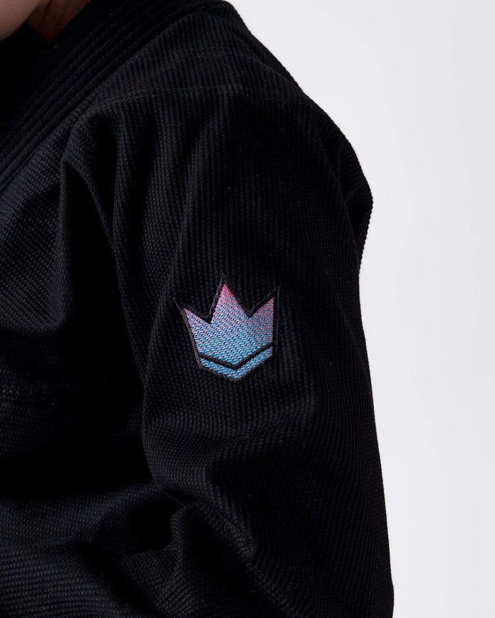 KiNGZ Kimono/Gi BJJ Damskie Empowered Czarne