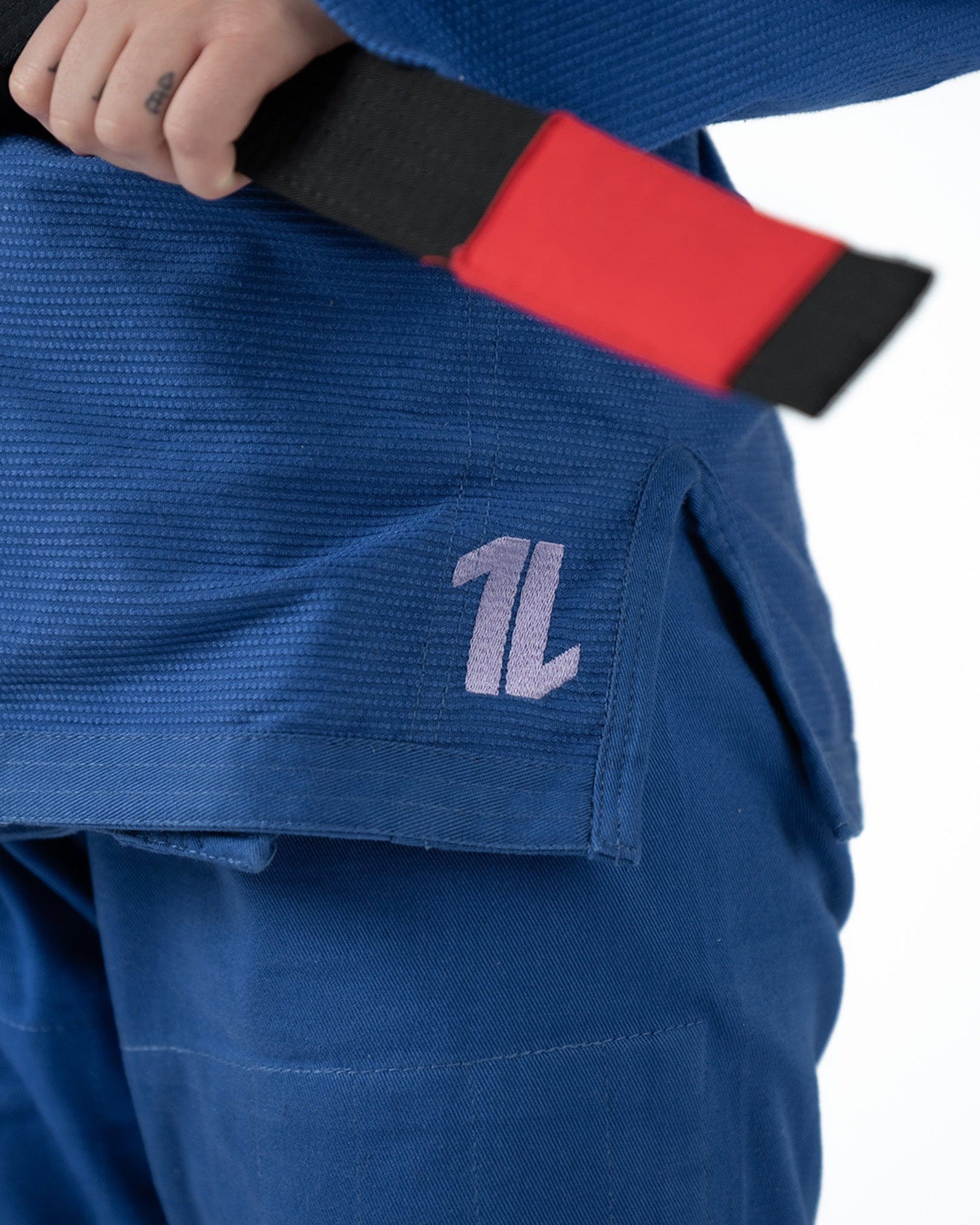 KiNGZ Kimono/Gi BJJ Damskie The One Lavenda z białym pasem w komplecie