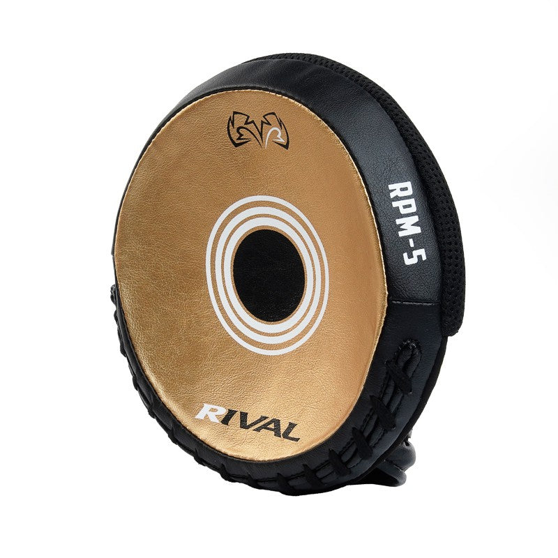 Rival Tarcze Bokserskie RPM5 Parabolic Czarne/Złote