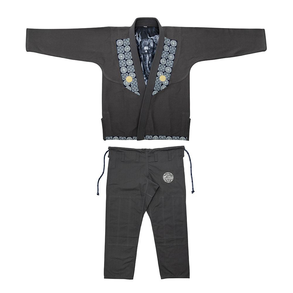 Fairtex Kimono/Gi Premium do BJJ Męskie MOHOM Szare