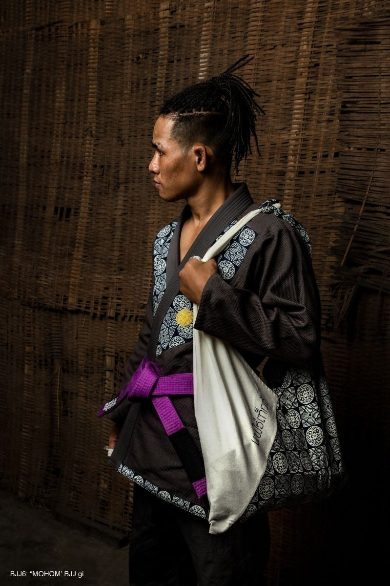Fairtex Kimono/Gi Premium do BJJ Męskie MOHOM Szare