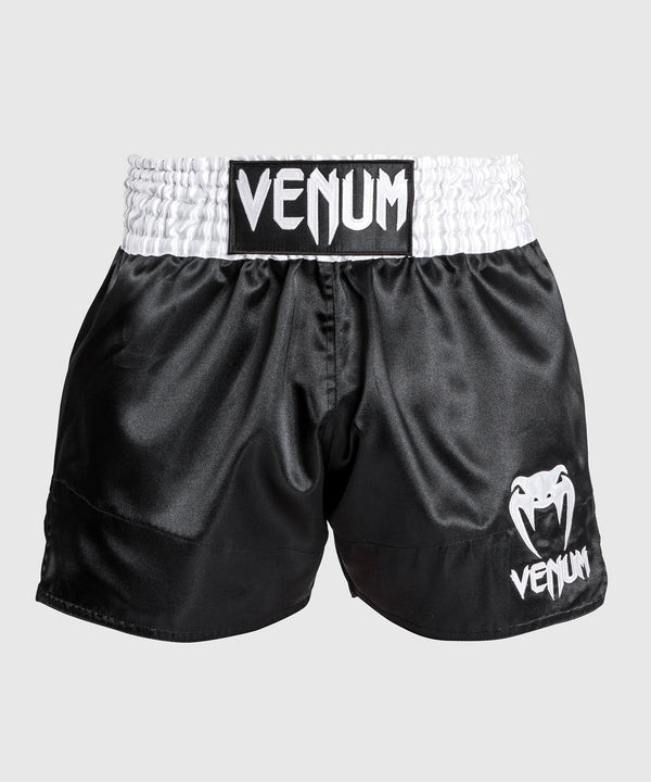 Venum Spodenki Muay Thai Classic Czarne/Białe