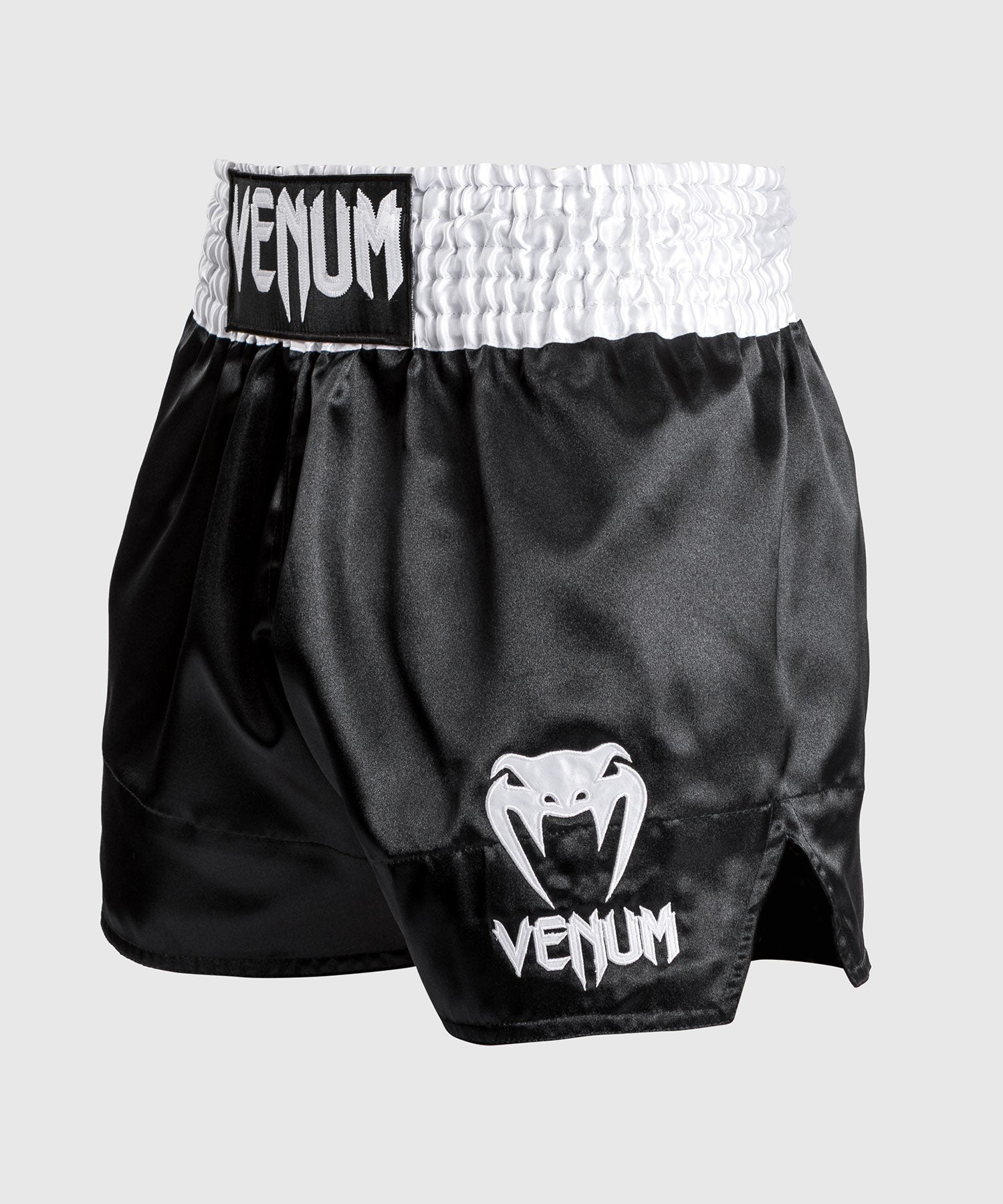 Venum Spodenki Muay Thai Classic Czarne/Białe