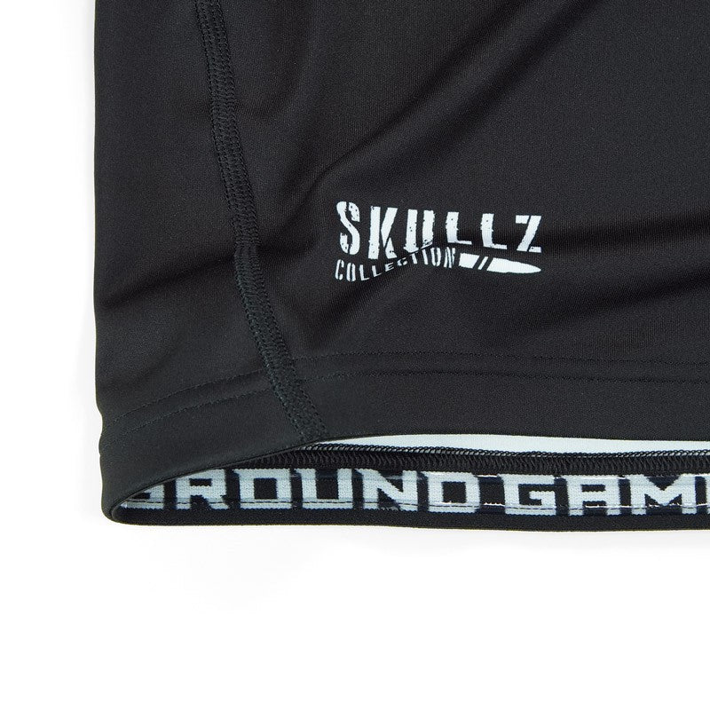 Ground Game Rashguard Męski krótki rękaw Skullz