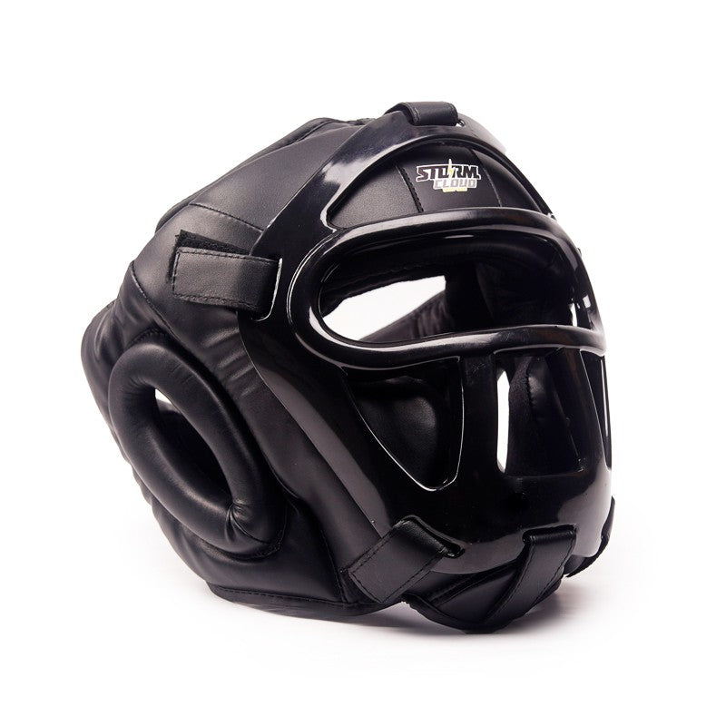 StormCloud Kask Bokserski HG1 z kratką Czarny