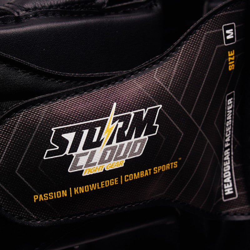 StormCloud Kask Bokserski HG1 z kratką Czarny