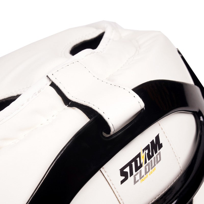 StormCloud Kask Bokserski HG1 z kratką Biały