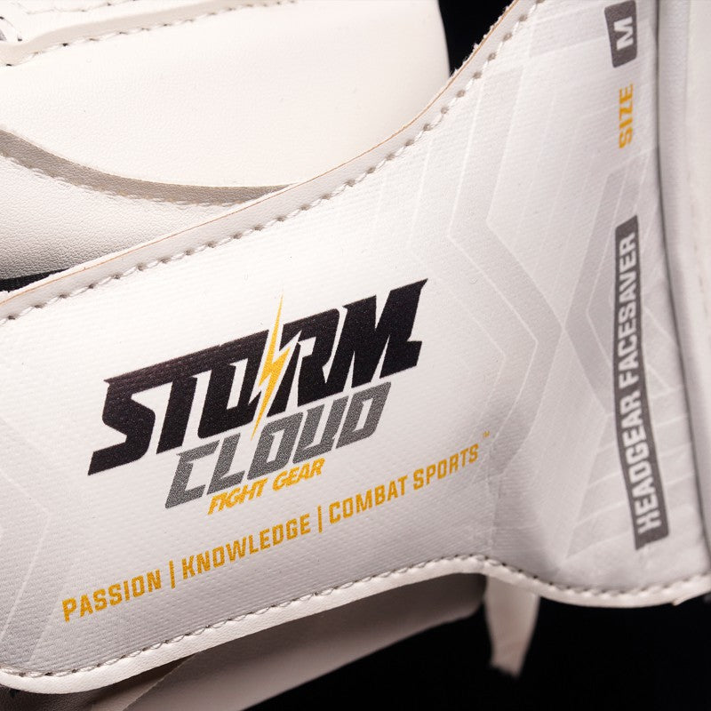 StormCloud Kask Bokserski HG1 z kratką Biały