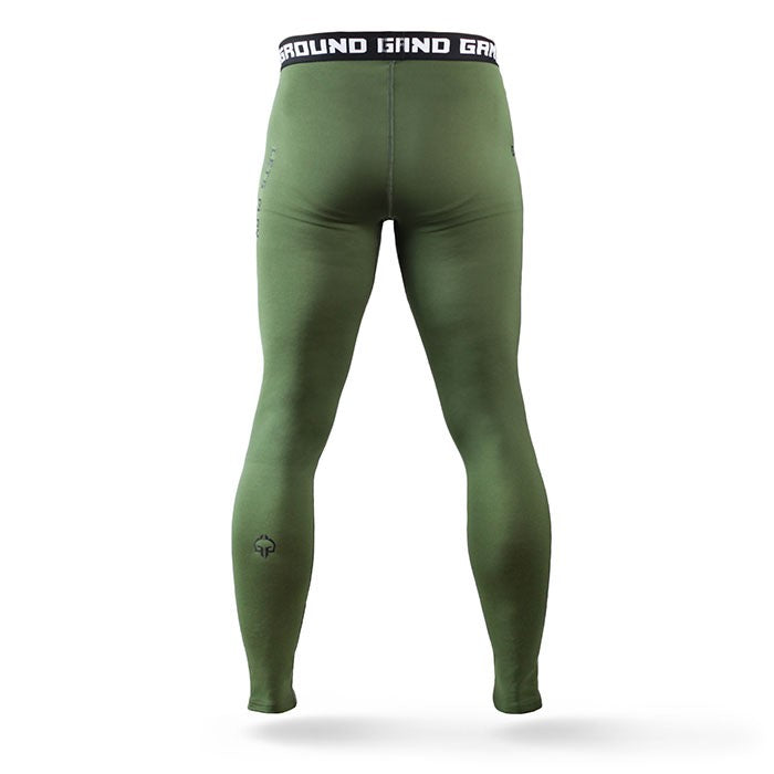 Ground Game Legginsy Męskie Athletic Khaki