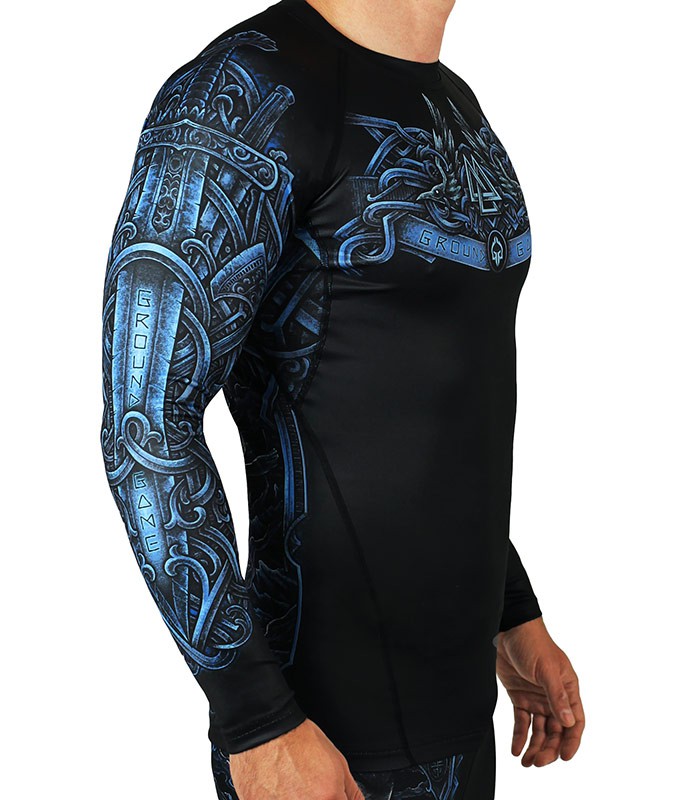 Ground Game Rashguard Męski długi rękaw Viking