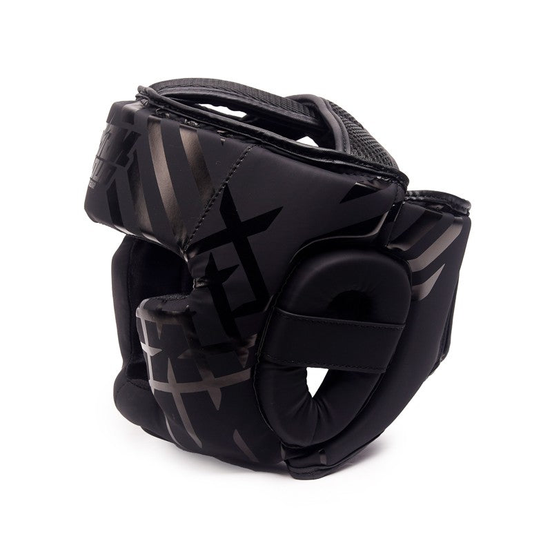 StormCloud Kask Bokserski Lynx Czarno-Czarny