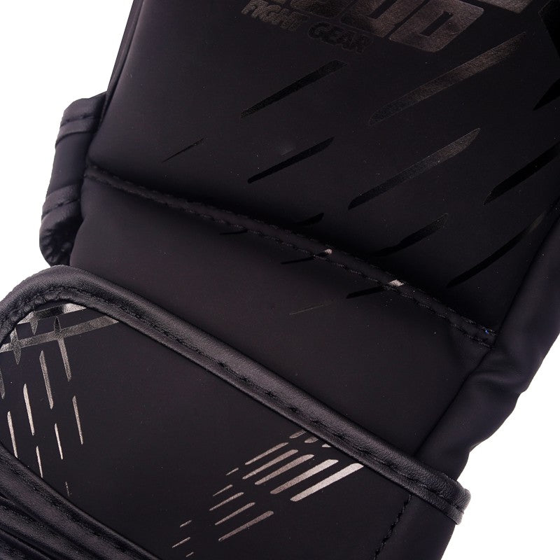 StormCloud Rękawice do MMA Lynx Sparingowe Czarno-Czarne 7oz