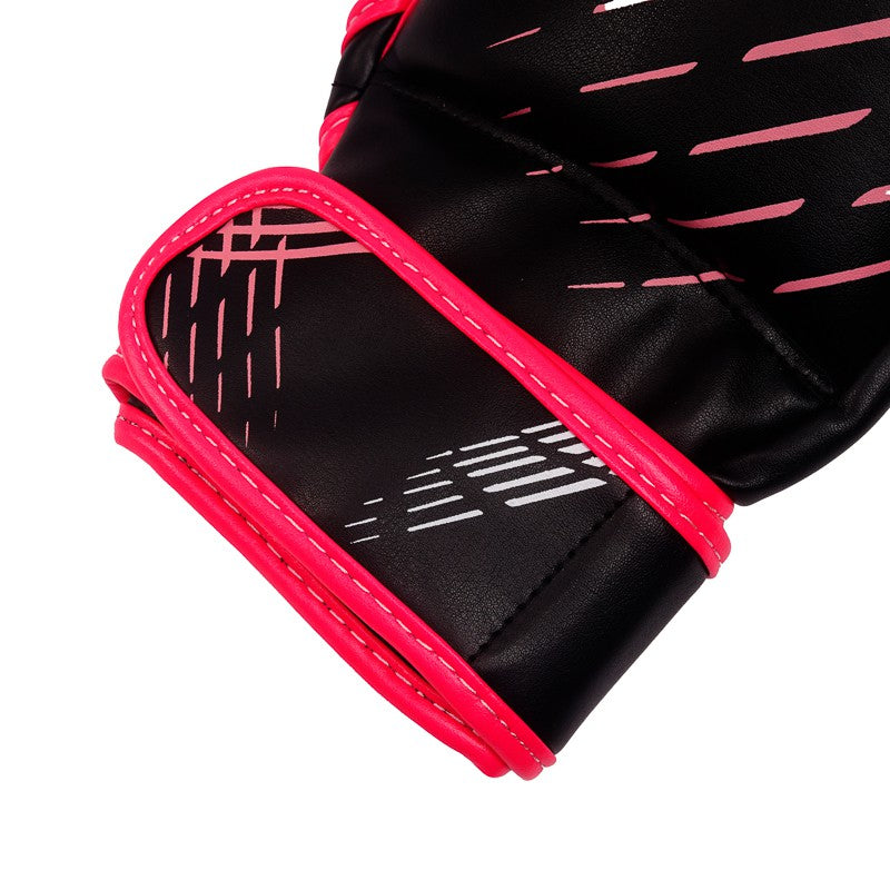 StormCloud Rękawice do MMA Lynx Sparingowe Czarno-Różowe 7oz