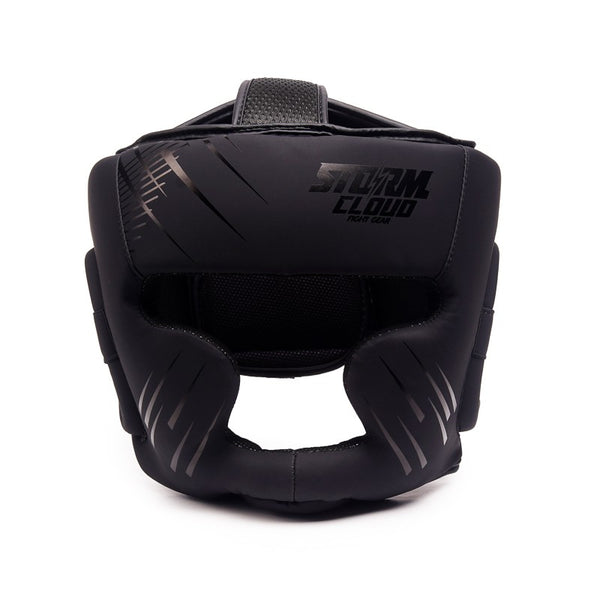 StormCloud Kask Bokserski StarFall Czarno-Czarne