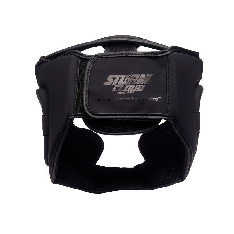 StormCloud Kask Bokserski StarFall Czarno-Czarne