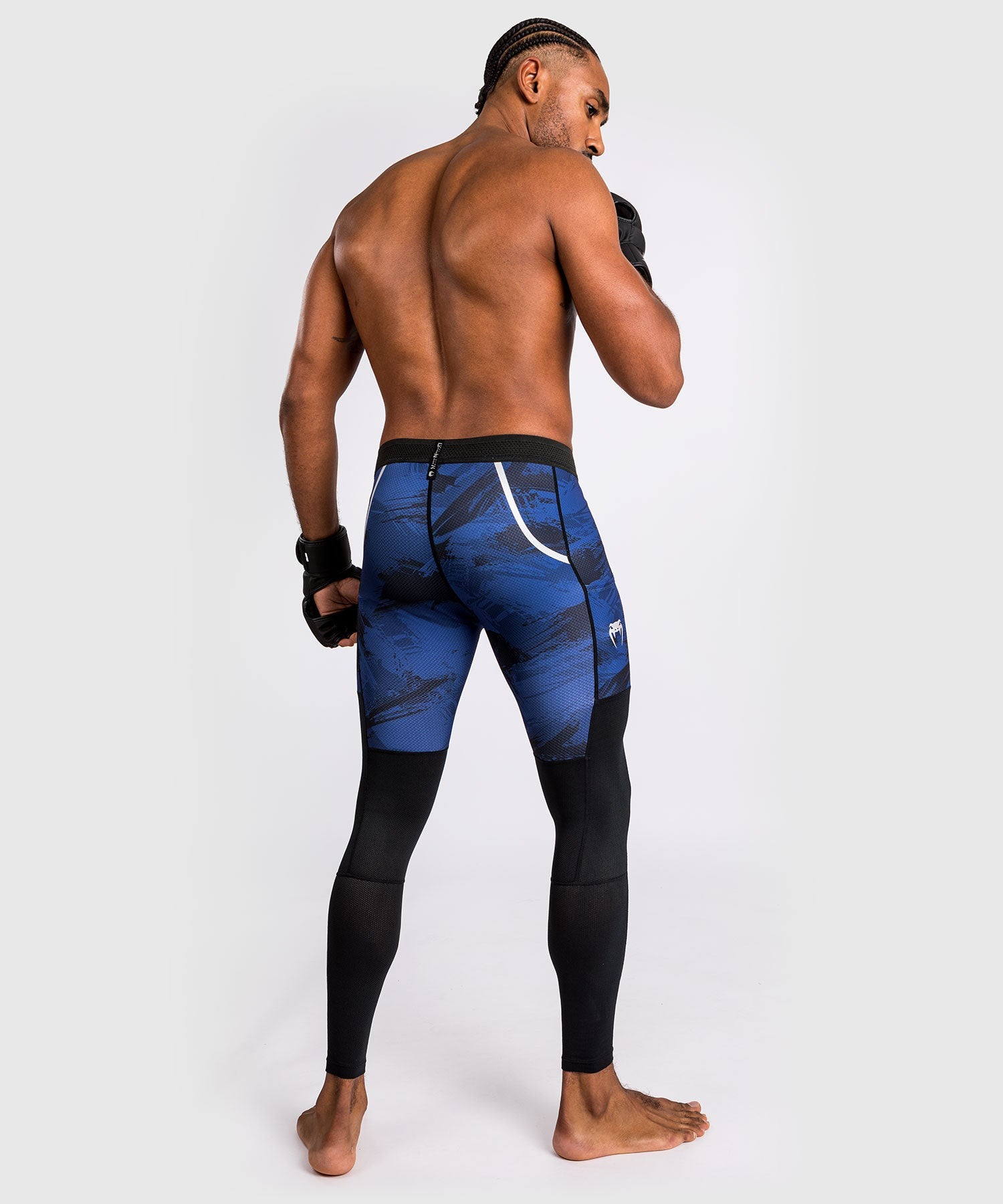 Venum Legginsy Męskie treningowe Electron 3.0 Niebieskie