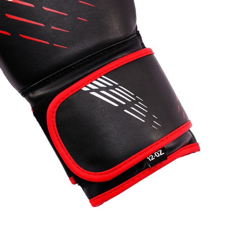 StormCloud Rękawice bokserskie dla dzieci Lynx czarno-czerwone 6oz