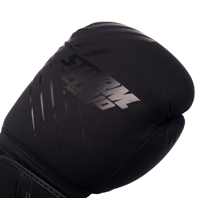 StormCloud Rękawice bokserskie dla dzieci Lynx czarno-czarne 6oz