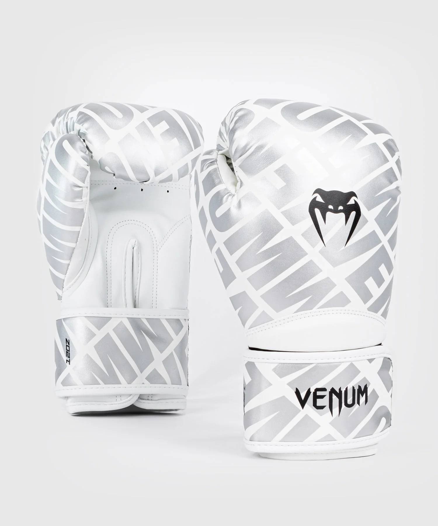 Venum Rękawice Bokserskie Contender 1.5 XT Biało-Srebrne
