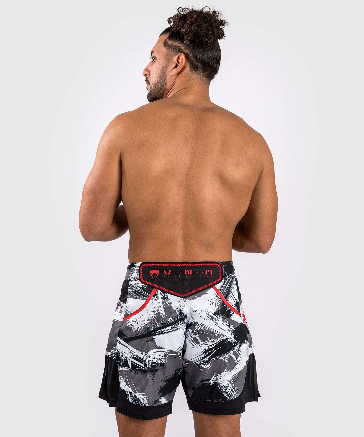 Venum Spodenki MMA Electron 3.0 Szaro-Czerwone