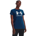 Under Armour T-shirt Damski Sportstyle Logo Niebieski