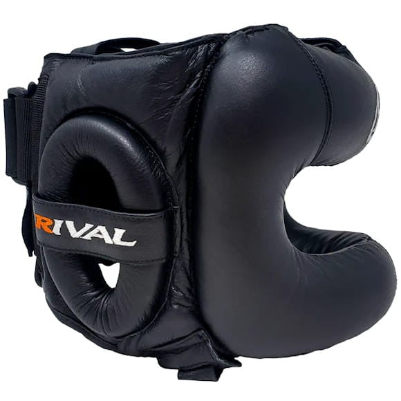 Rival Kask bokserski RHGFS3 z ochroną nosa Face-Saver Czarny