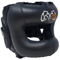 Rival Kask bokserski RHGFS3 z ochroną nosa Face-Saver Czarny