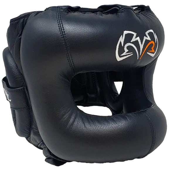 Rival Kask bokserski RHGFS3 z ochroną nosa Face-Saver Czarny