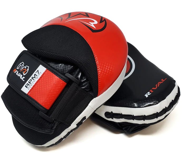 Rival Tarcze Bokserskie Łapy Trenera RPM7 Fitness Plus Czarne/Czerwone