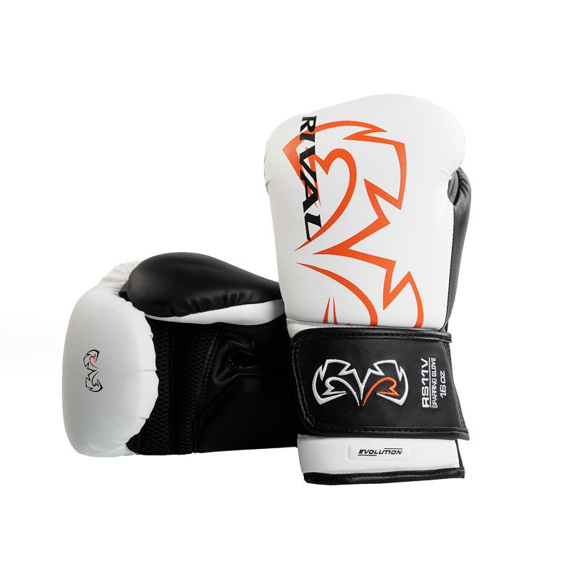 Rival Rękawice bokserskie sparingowe RS11V Evolution Białe