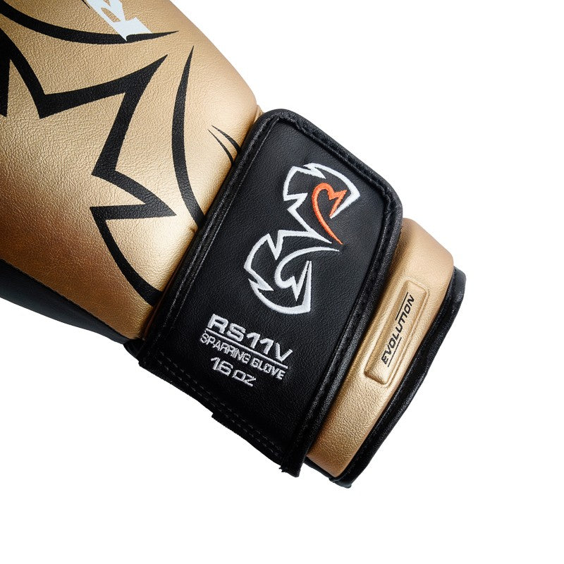 Rival Rękawice bokserskie sparingowe RS11V Evolution Złote