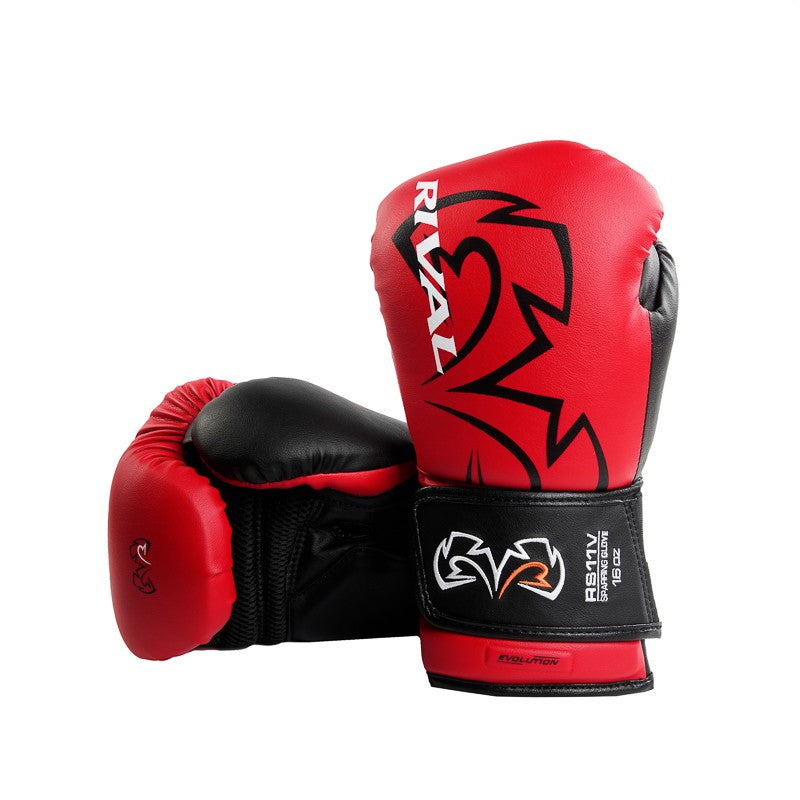Rival Rękawice bokserskie sparingowe RS11V Evolution Czerwone
