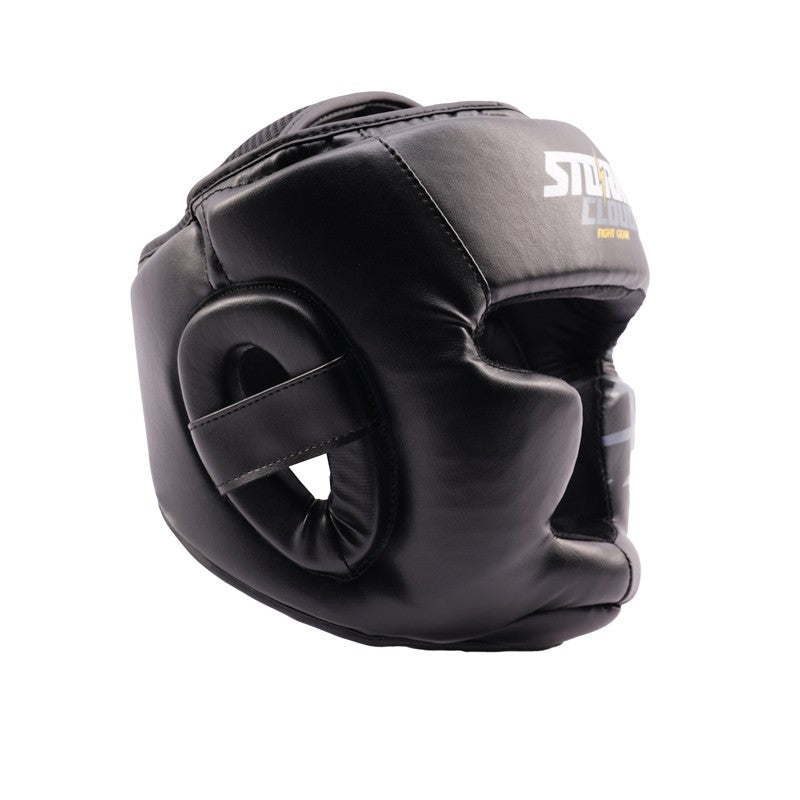 StormCloud Kask Bokserski dla dzieci Lynx Czarno-Szary