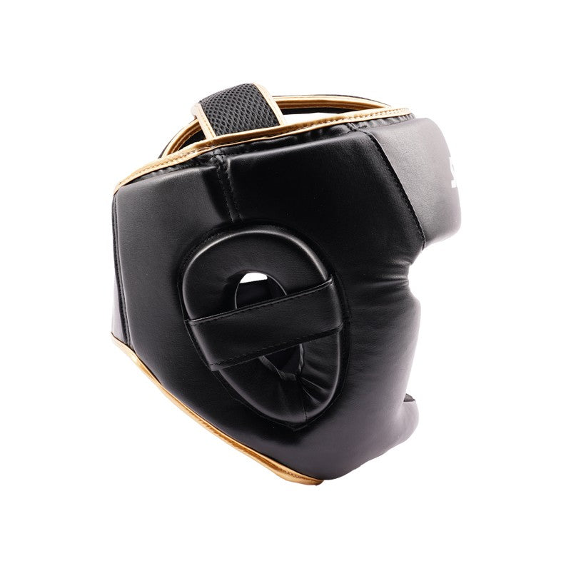 StormCloud Kask Bokserski dla dzieci Lynx Czarno-Złoty