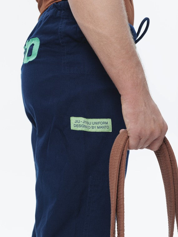 MANTO Kimono/GI BJJ Męskie RISE 2.0 Niebieskie