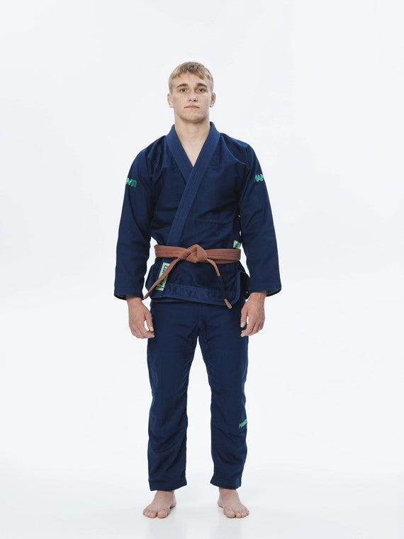 MANTO Kimono/GI BJJ Męskie RISE 2.0 Niebieskie