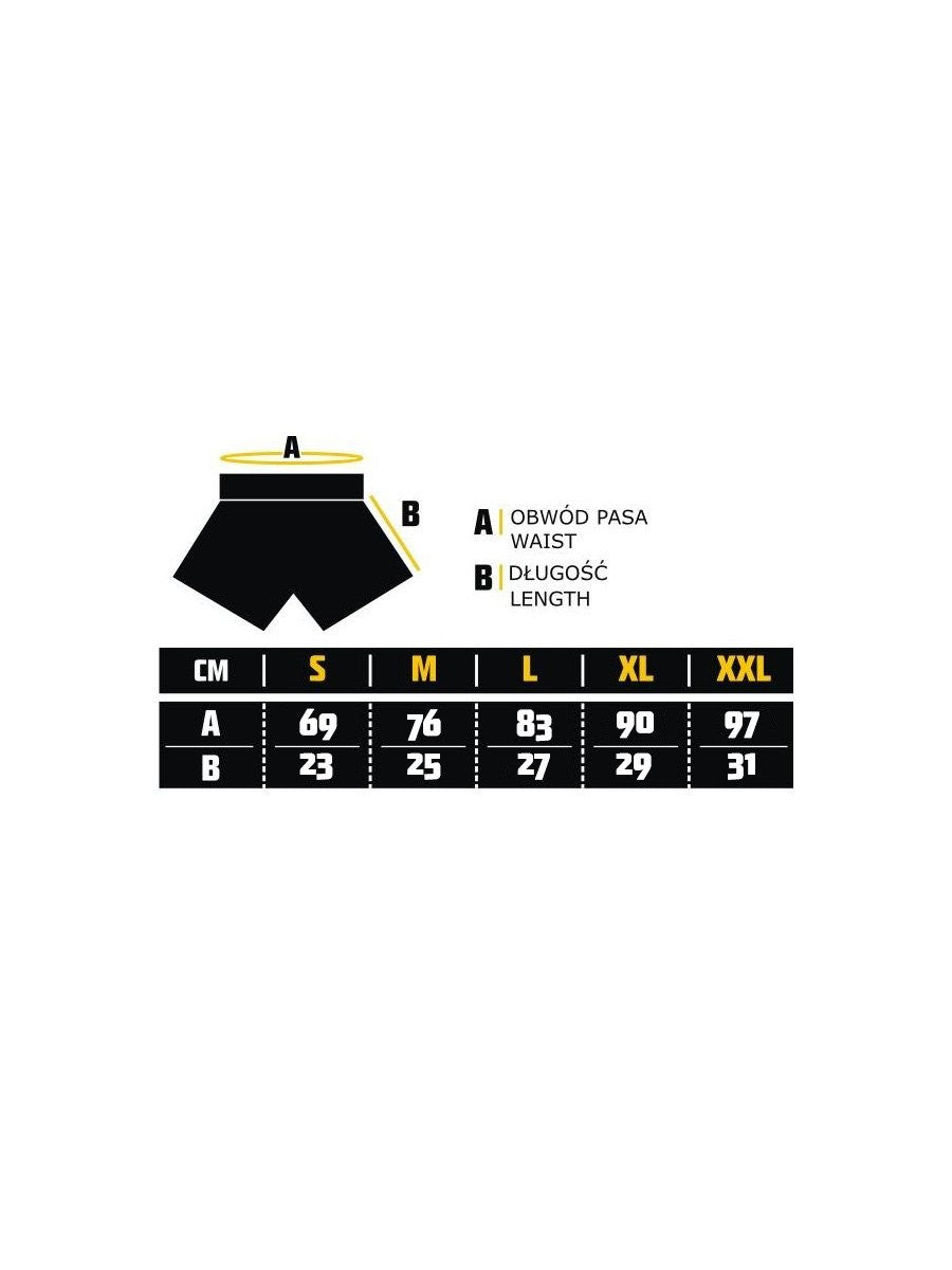 MANTO Spodenki MUAY THAI DUAL Czarne/Srebrne