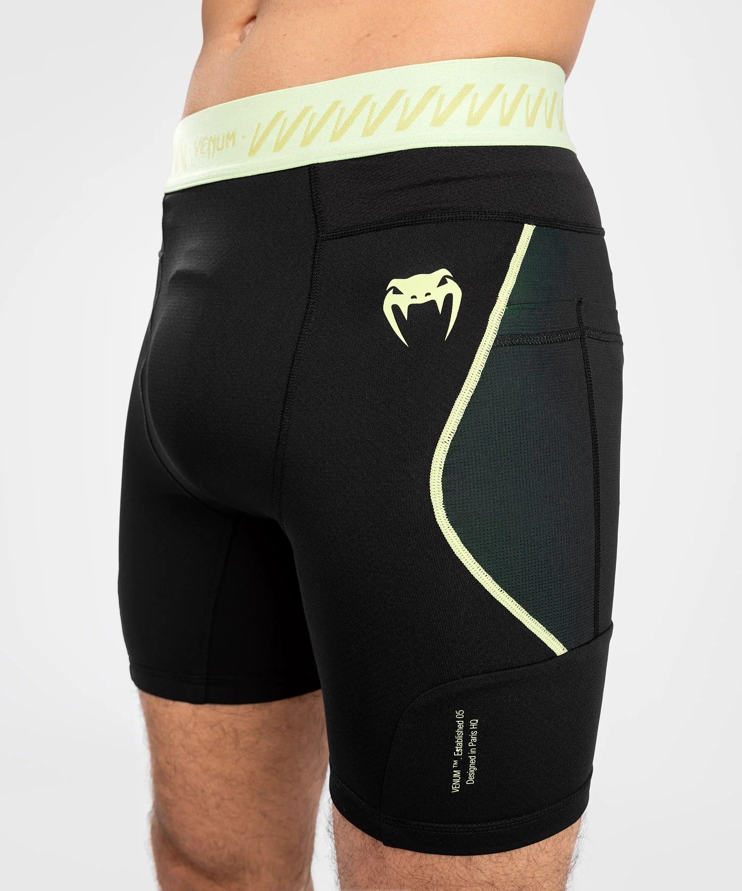 Venum Spodenki Vale Tudo Fusion 2.0 Czarne/Żółte