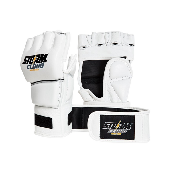 StormCloud Rękawice do MMA Hurricane 2.0 Białe 4oz