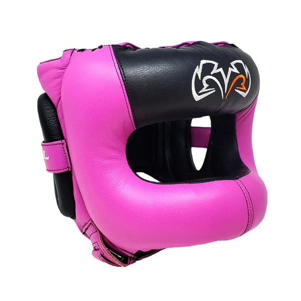 Rival Kask bokserski RHGFS3 z ochroną nosa Face-Saver Różowy