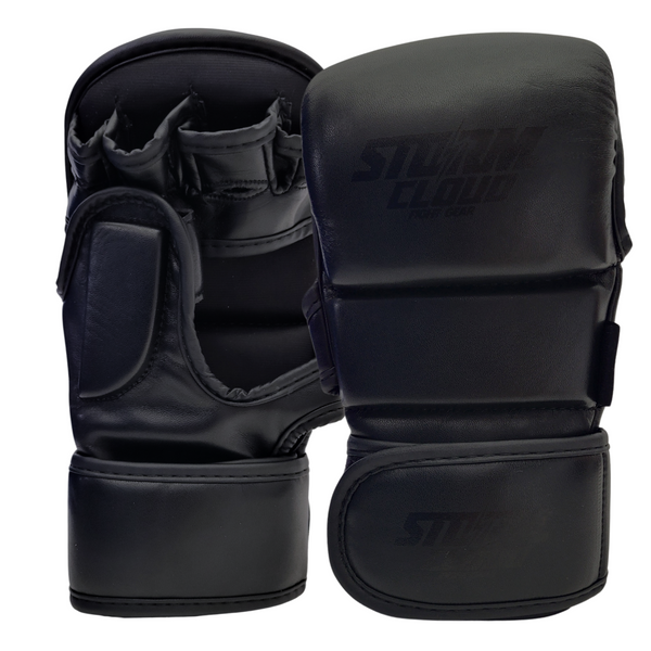 StormCloud Rękawice do MMA Sparingowe 7oz Rookie Czarne/Czarne