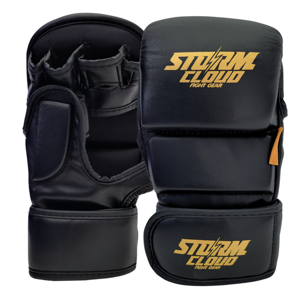 StormCloud Rękawice do MMA Sparingowe 7oz Rookie Czarne/Złote